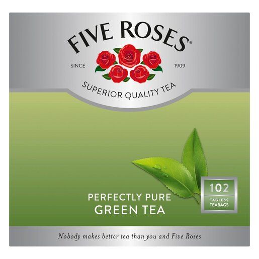 Five Roses Tea Bags Green Tea 102 Pack