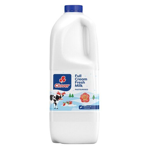 Clover Full Cream Milk Fresh 2L