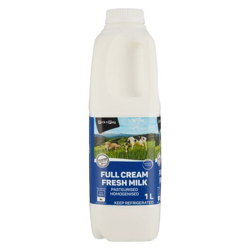 PnP Full Cream Fresh Milk 1l