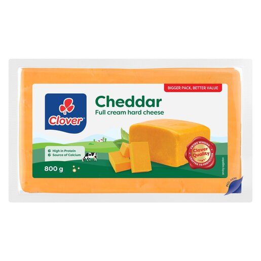 Clover Cheddar Cheese 800g