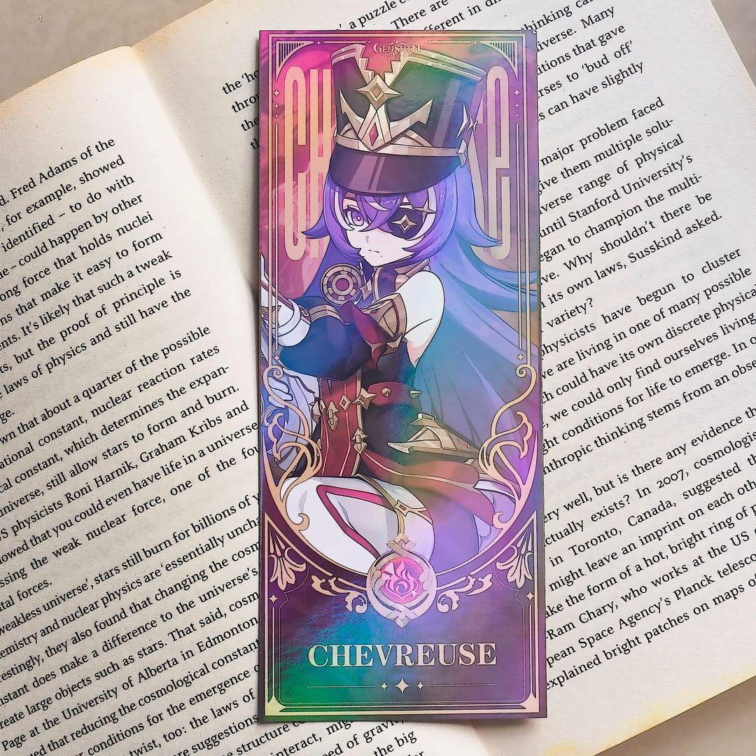 Chevreuse Holographic bookmark