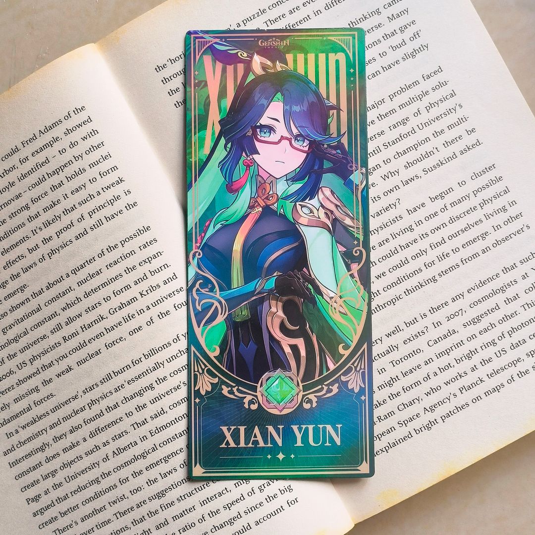 XianYun Holographic bookmark