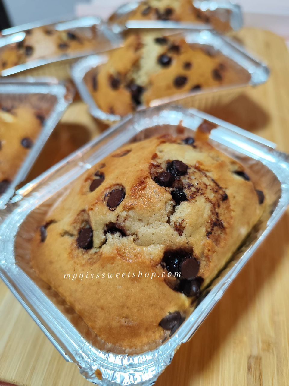 Banana Choc Chip Mini Cake