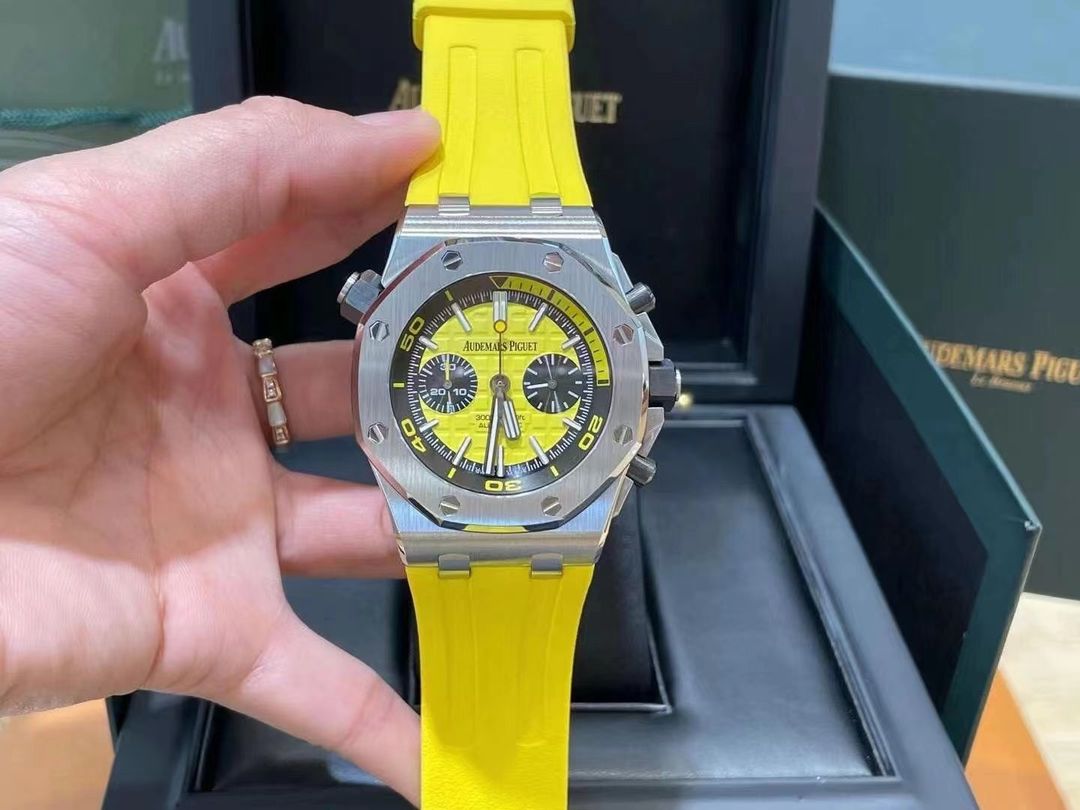 Audemars Piguet Royal Oak Offshore Diver - Yellow with Black Accents