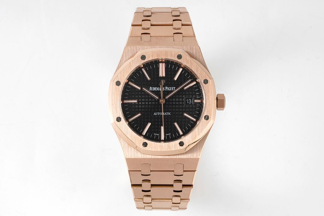 Audemars Piguet Royal Oak - Rose Gold with Black Dial