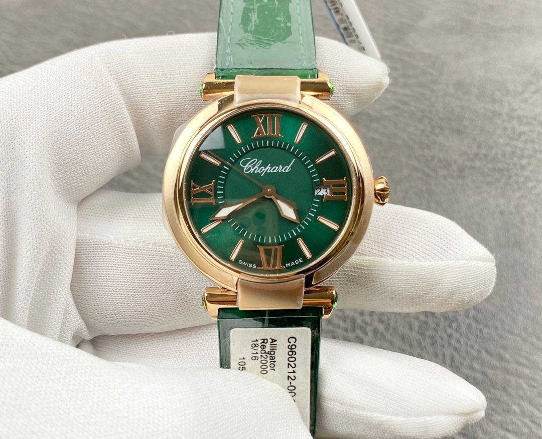 Chopard Green Dial Watch 