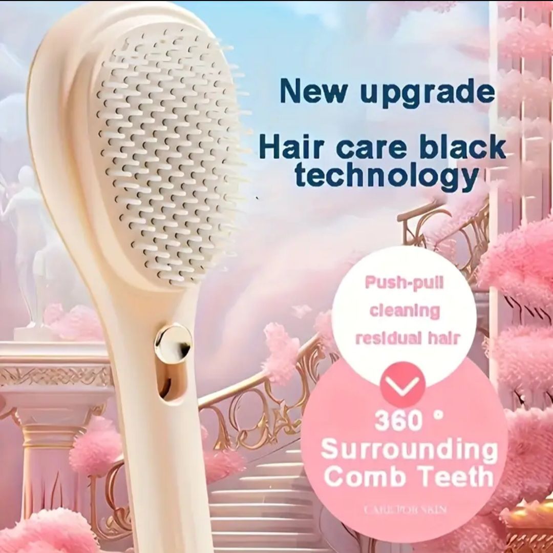 Portable Retractable Hair Comb