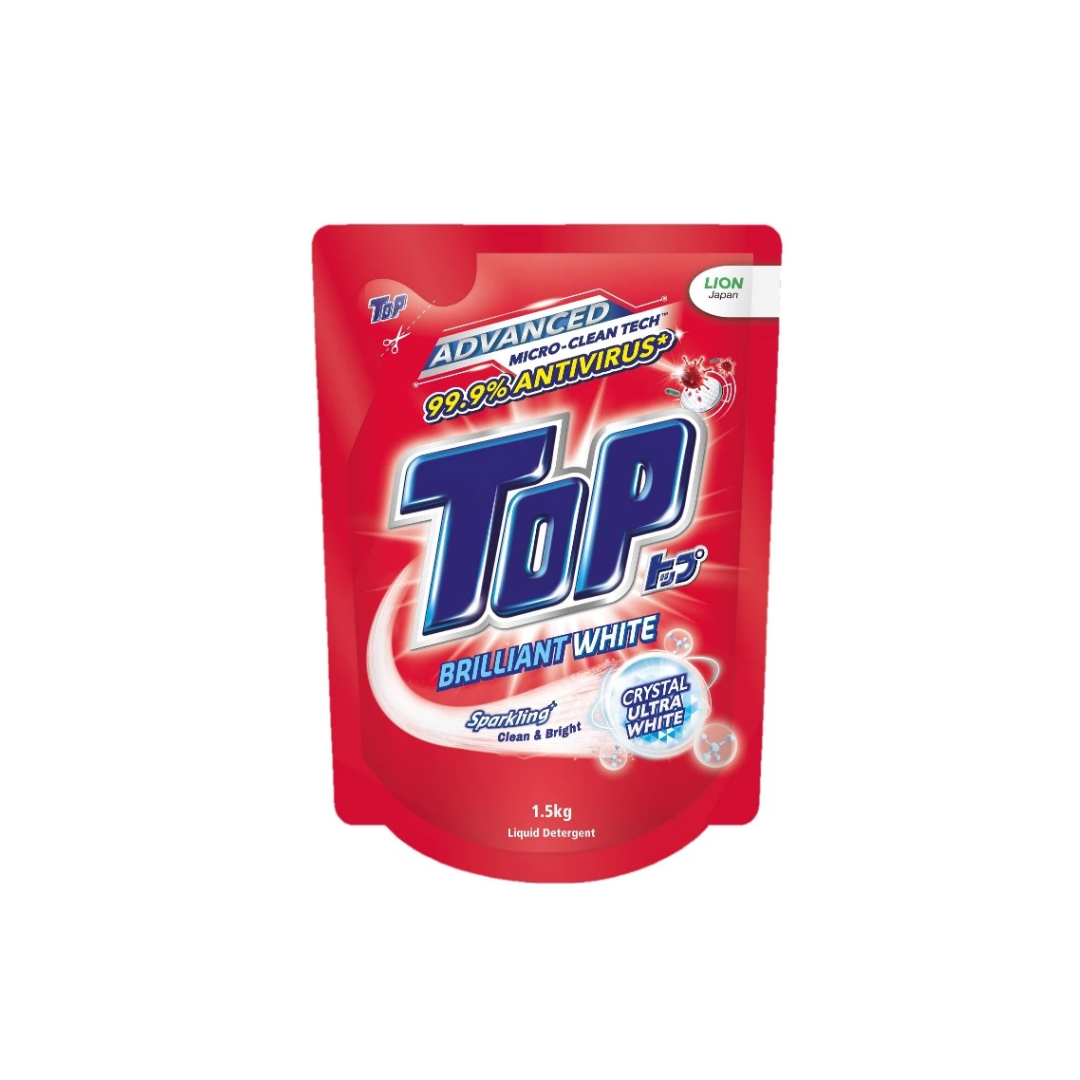 TOP LIQ BRILLIANT WHITE REFILL 1.5KG