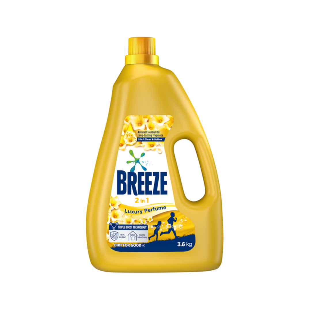 BREEZE LIQUID 2IN1 LUXURY PERFUME 3.6KG