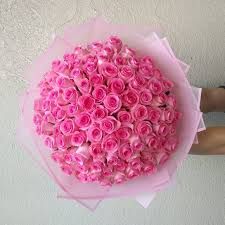 Pink rose bouquet 12 / باقة ورد وردي 12