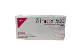 Zithrox 500mg 1x3 Tab (Kenya)