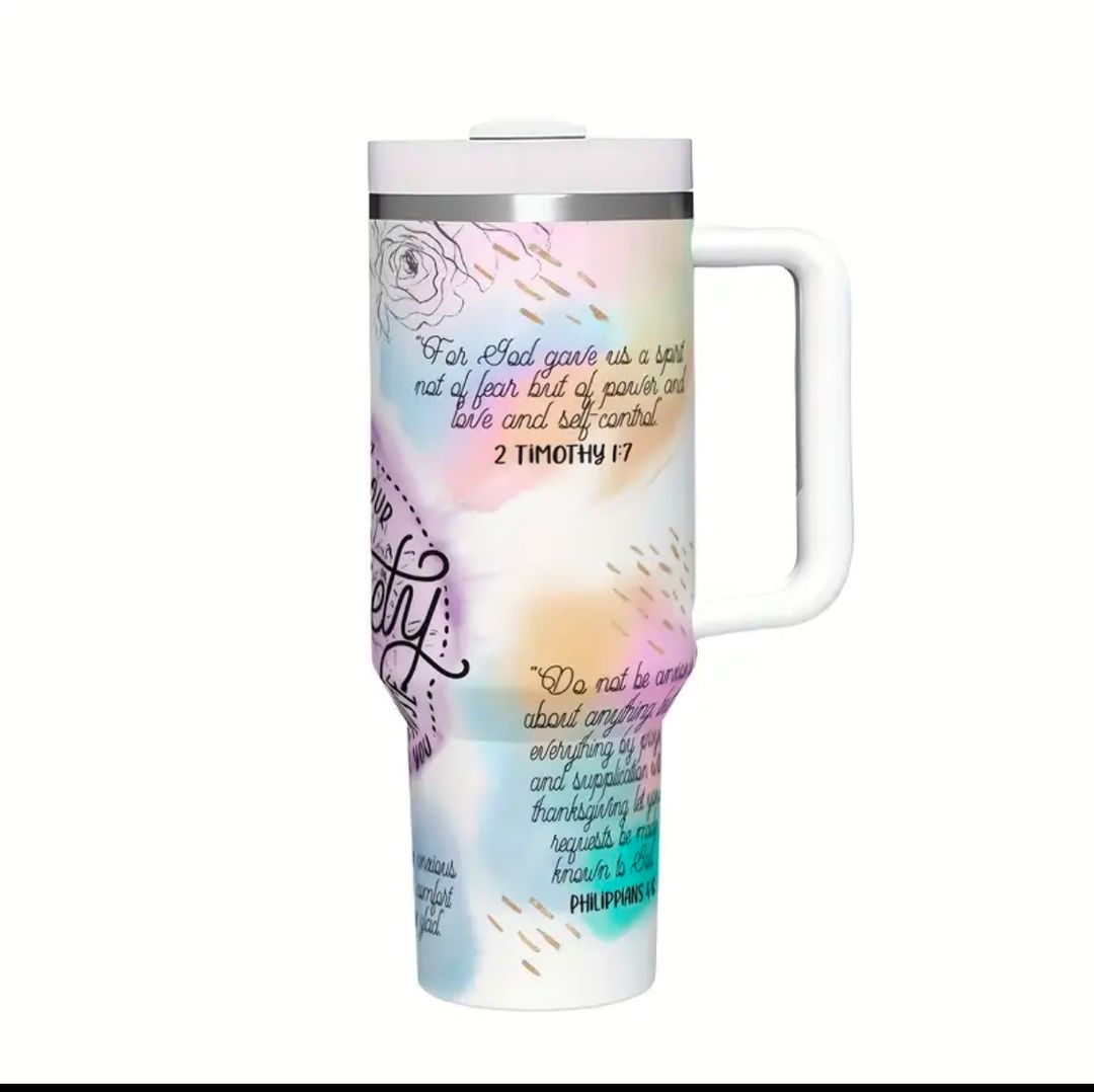 40oz Bible verse Tumbler
