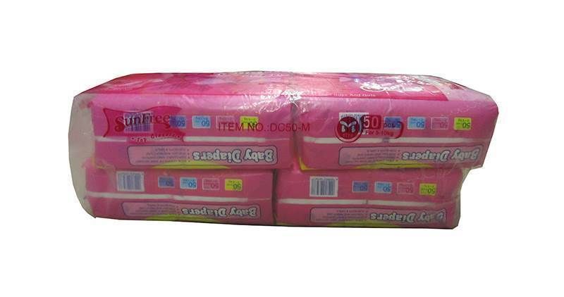 Sunfree Top classic baby diapers (M) 4x50Pcs