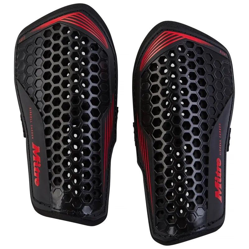 Mitre Aircell Carbon Slip Shin Guard