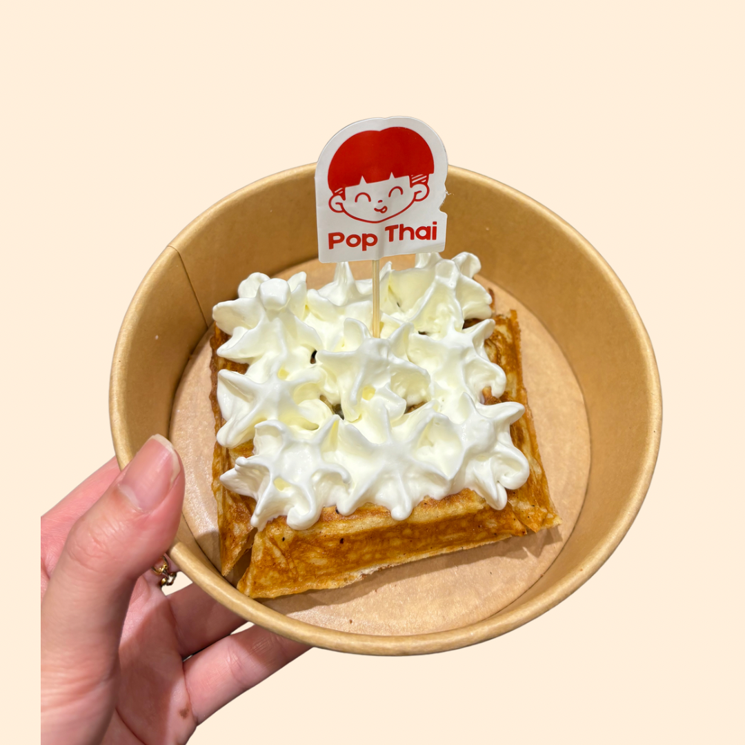 Fresh cream mochi waffle(strictly for self pickup only)