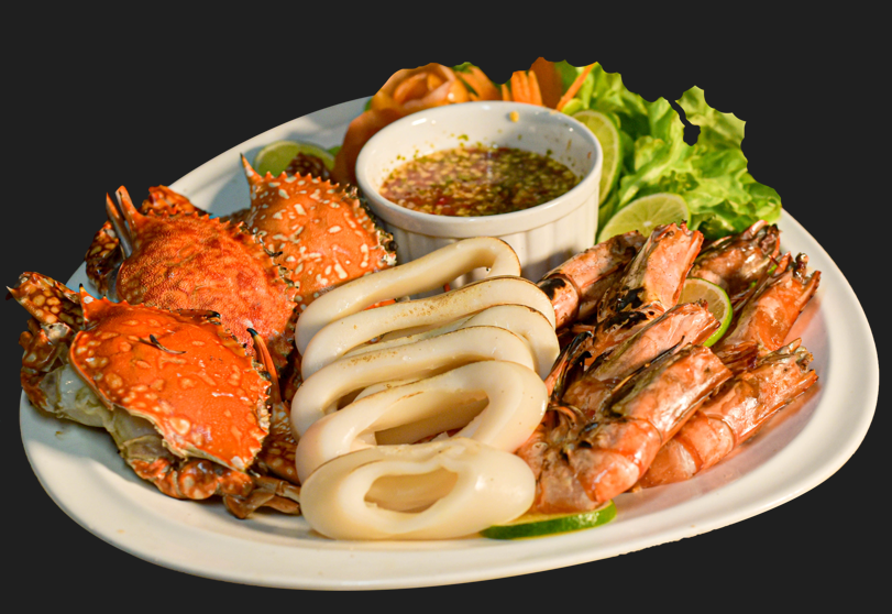 Grilled Mixed Seafoods