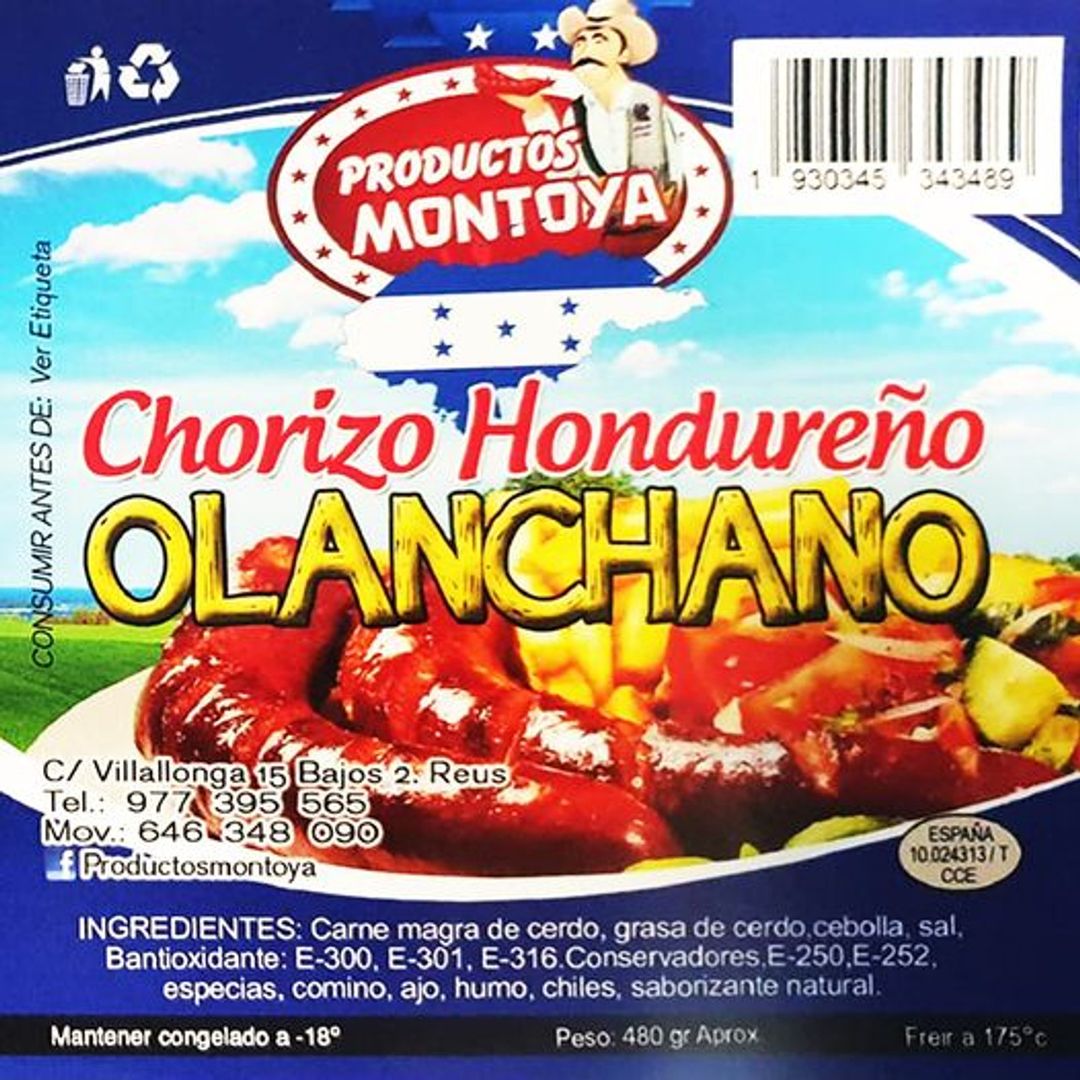 chorizo olanchano