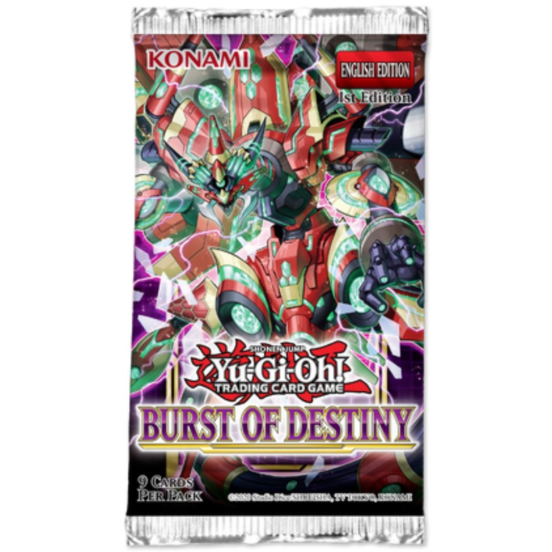 Yu-Gi-Oh! Burst of Destiny Booster Pack