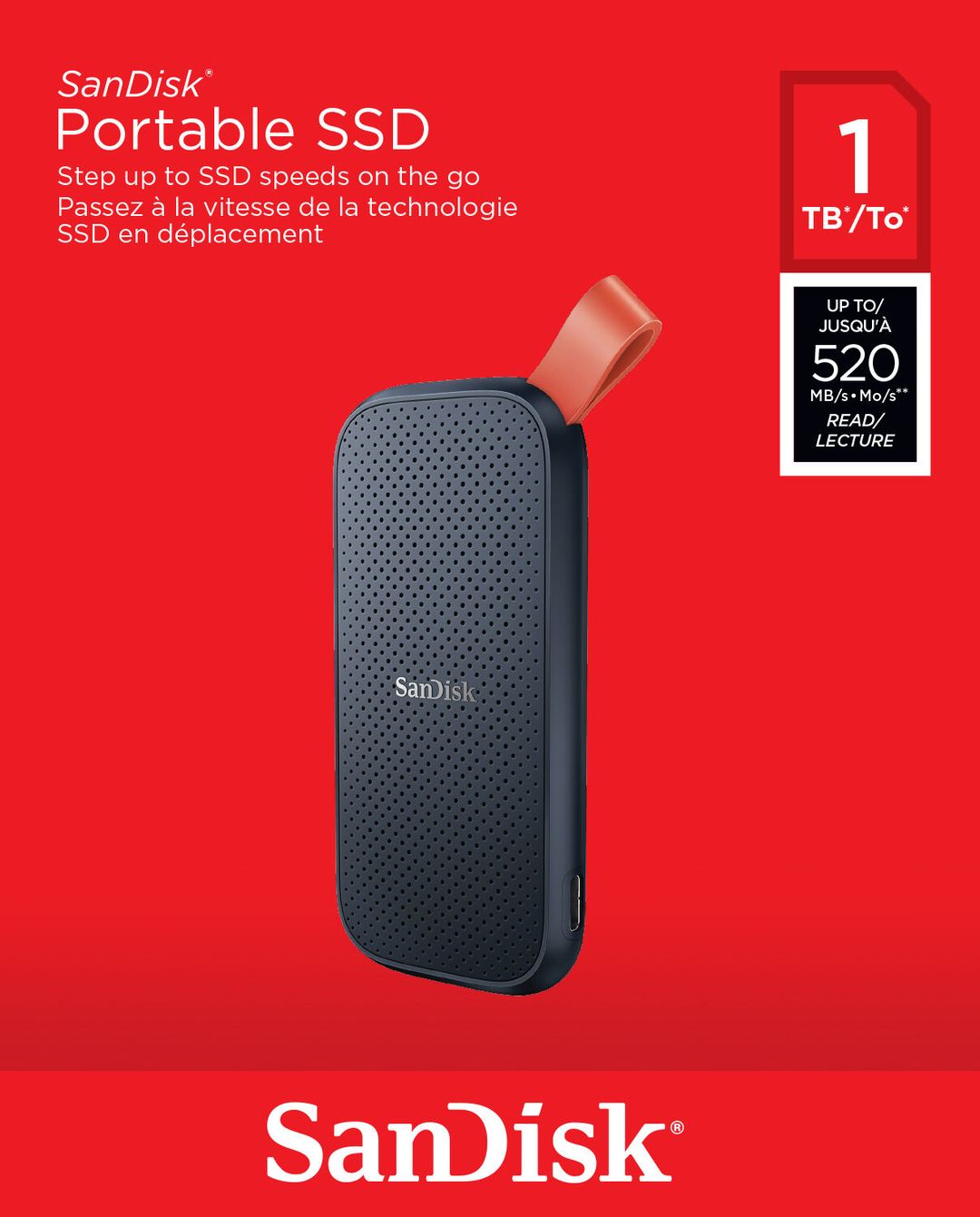 1TB SANDISK PORTABLE SSD