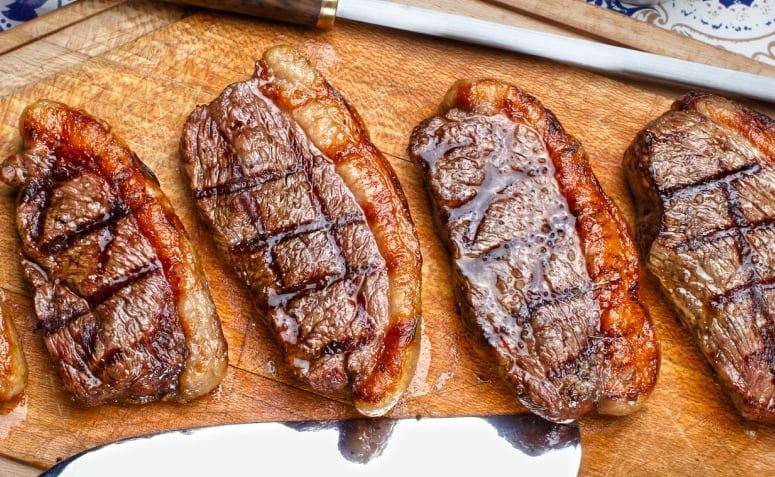 Picanha na brasa