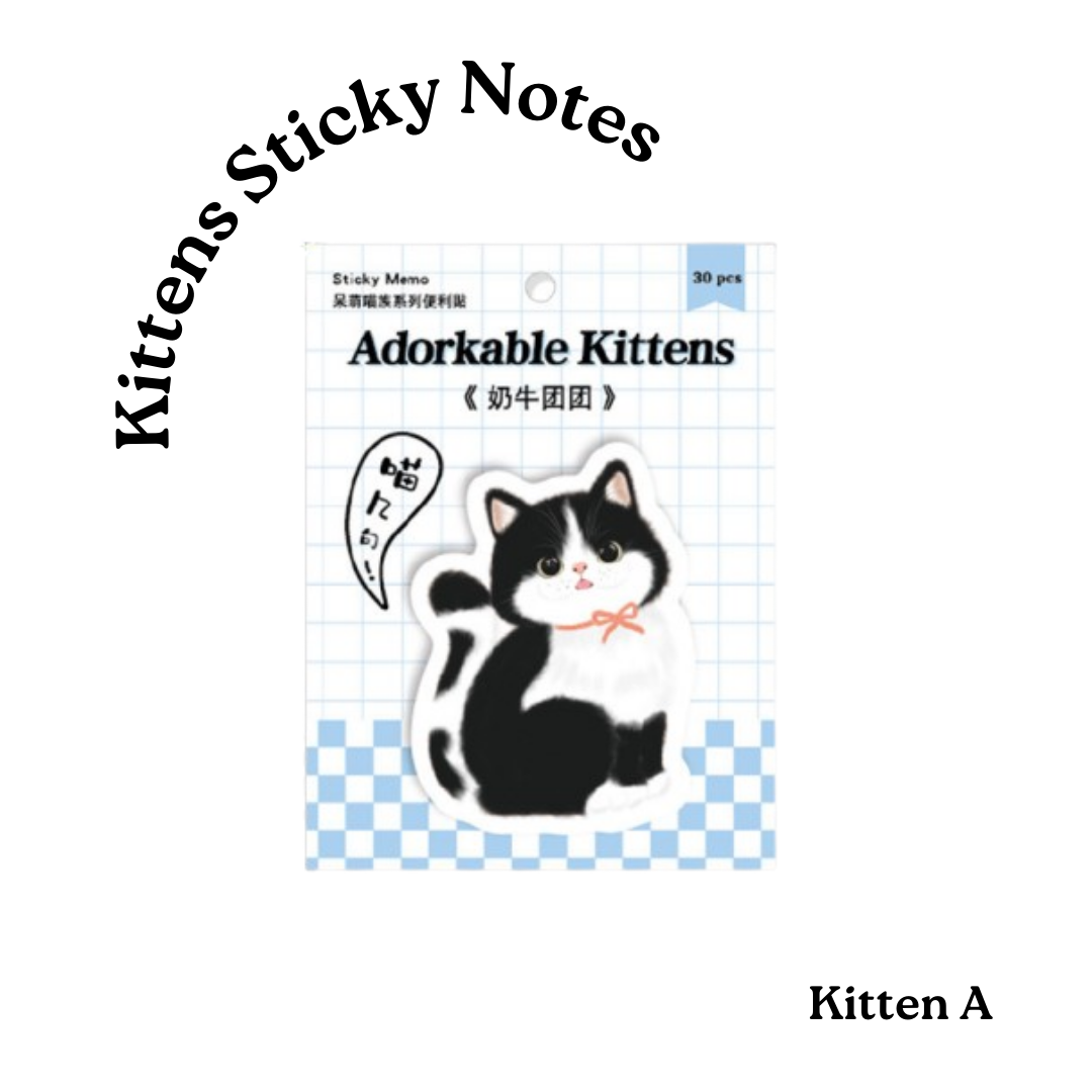 Kittens Sticky Notes