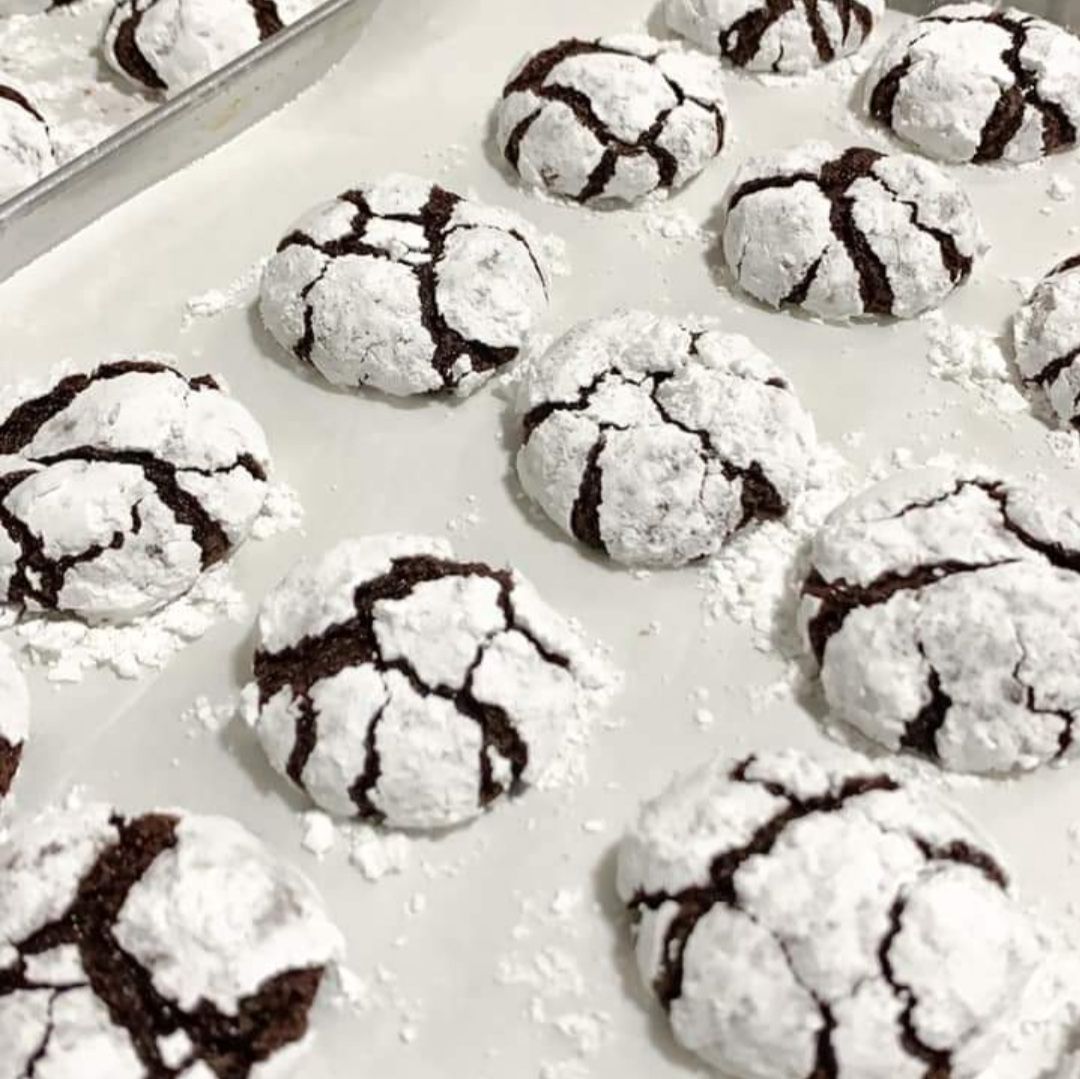 Chewy Chocolate Crinkle