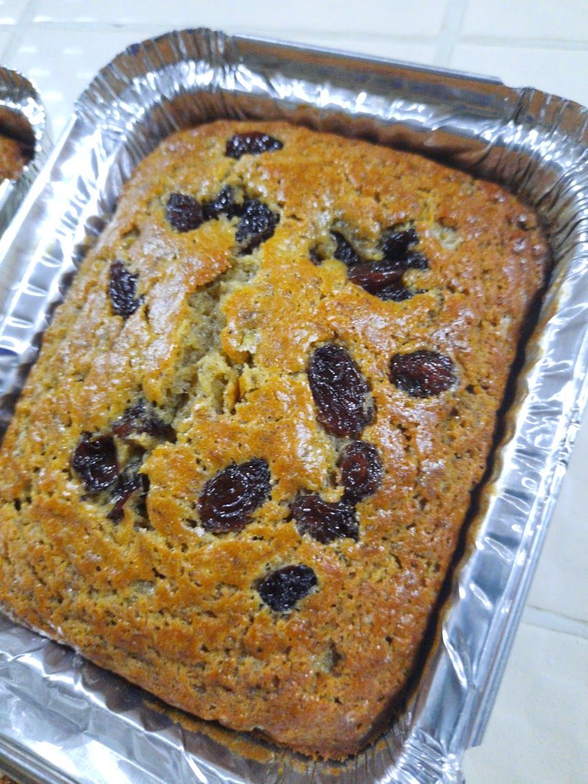 Raisin Banana Bread 