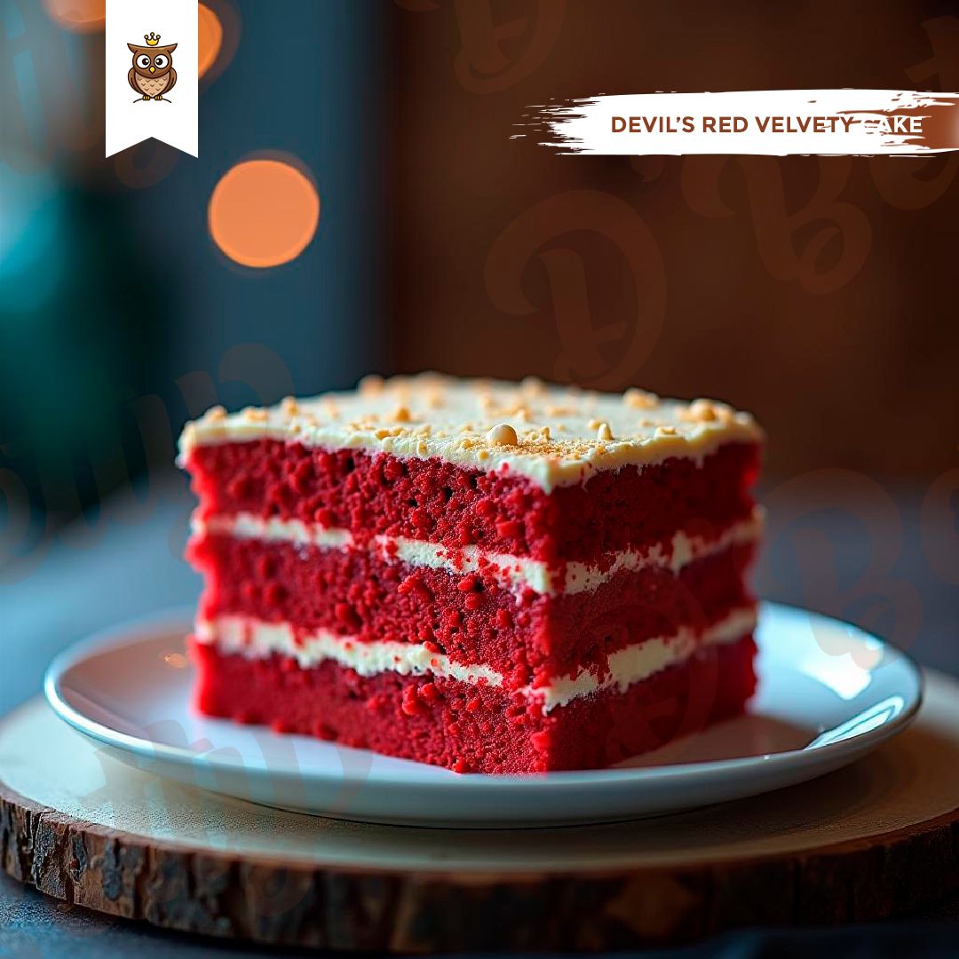 Devil's Red Velvety Cake