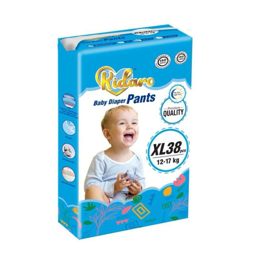 KIDARO BABY DIAPER PANTS XL 38PCS