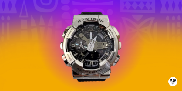 Silver Face Men's Classic Chrome Original G Shock 