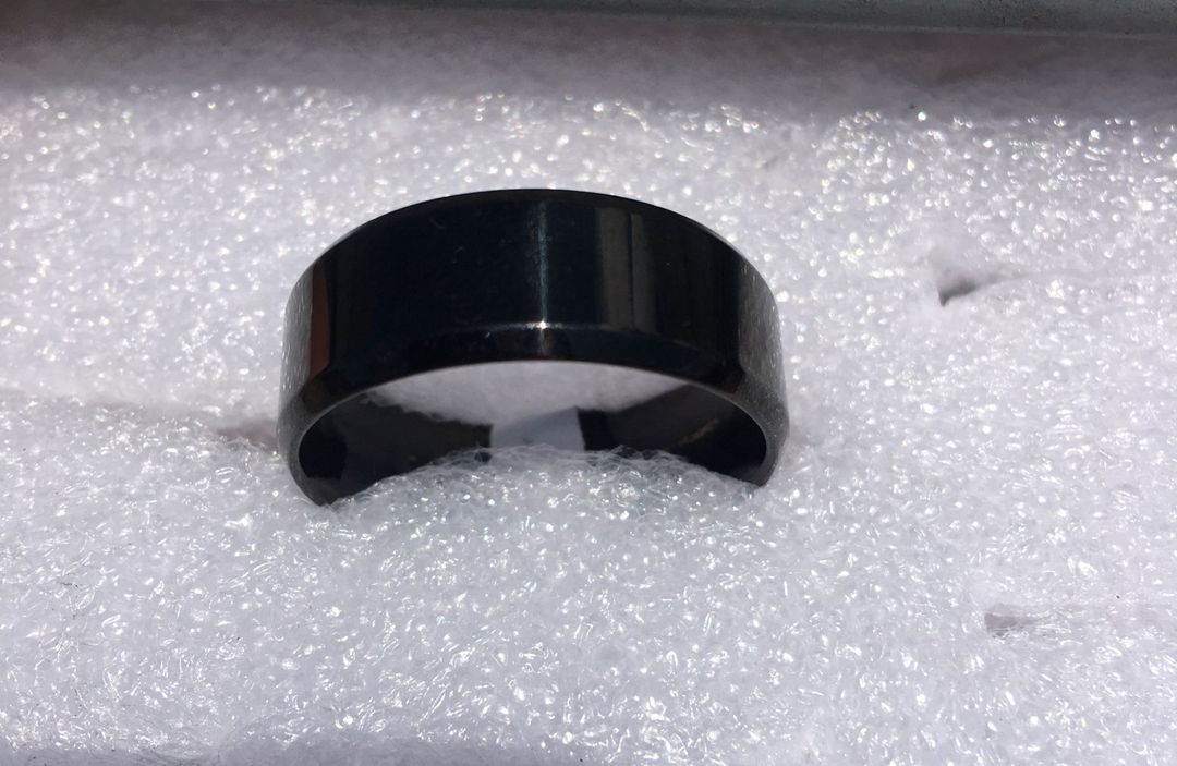 Black Tungsten Ring