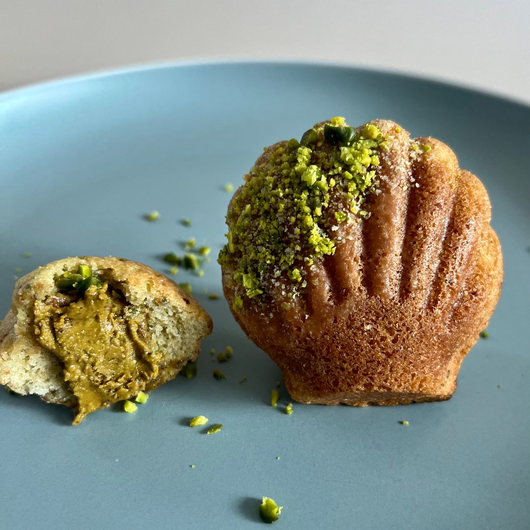 Pistachio madeleine | 開心果瑪德蓮