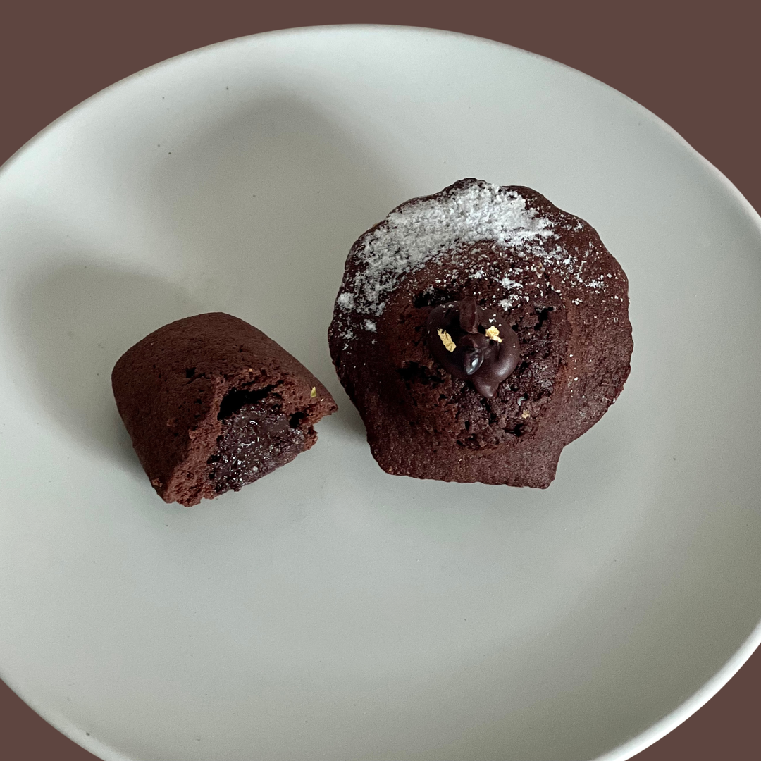 Double chocolate madeleine | 雙重黑朱古力瑪德蓮