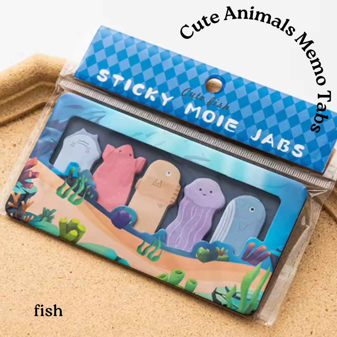 Cute Animals Memo Tabs