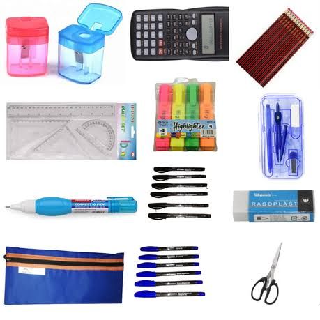 School stationery 