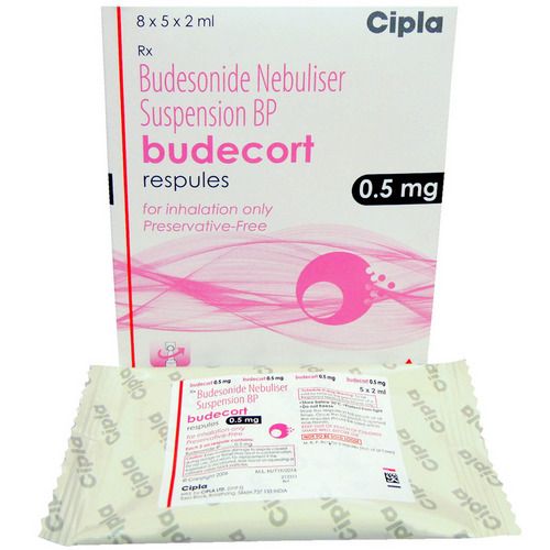 Budesonide Nebuliser Suspension Respules 0.5mg- 2ml each