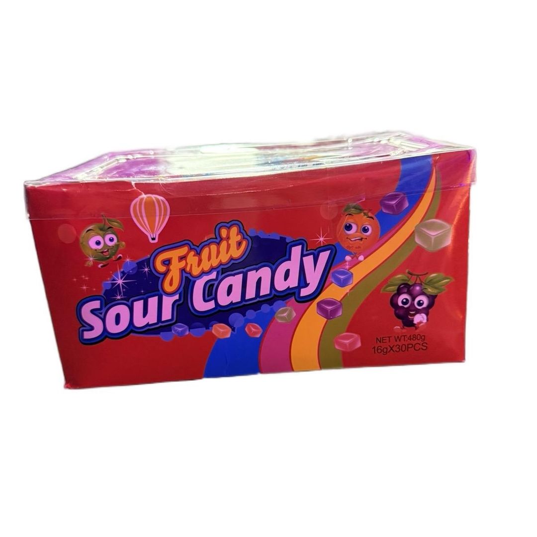 10 Pieces Fruit Sour Candy