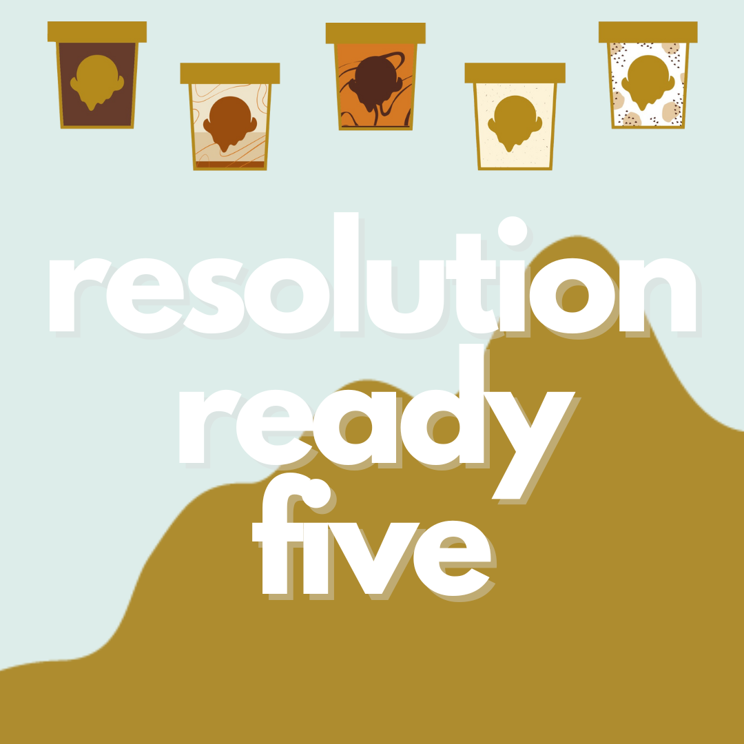 RESOLUTION READY 5 (any 5)