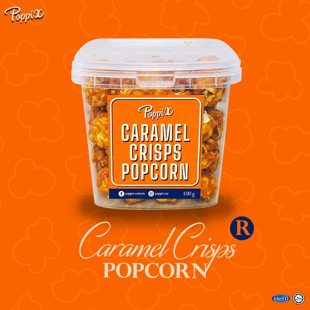 R Bucket Caramel Crisp Popcorn