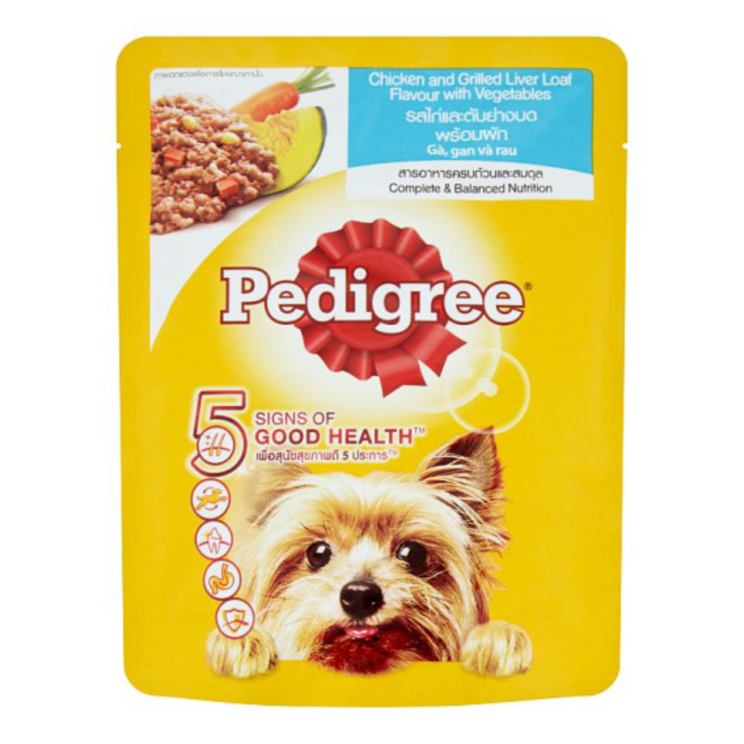 PEDIGREE ADULT CHICKEN LIVER LOAF 80G