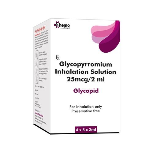 Glycopyrronium 25 mcg Inhalation Solution