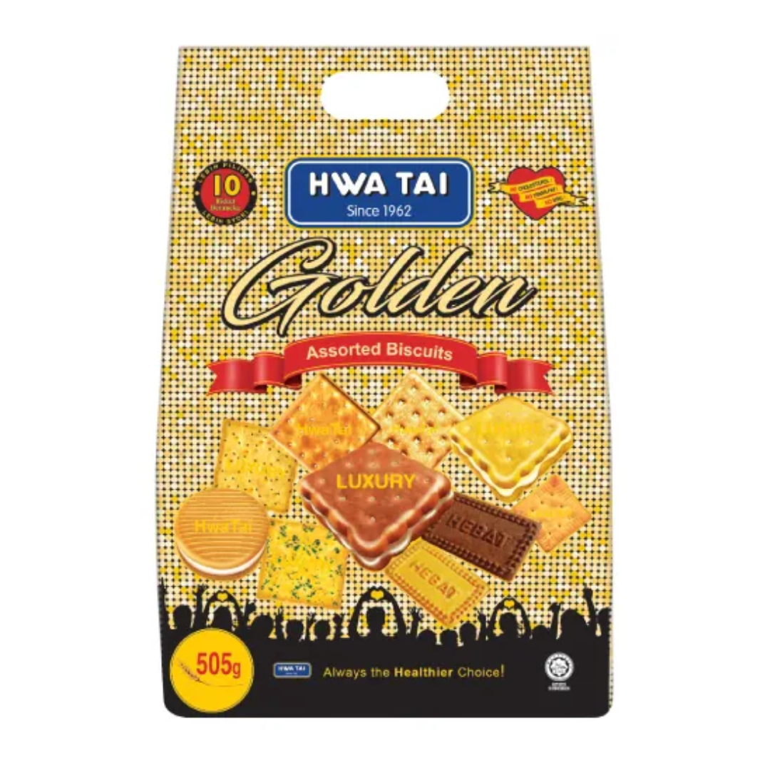 HWA TAI GOLDEN ASSORTED BISCUIT 505G