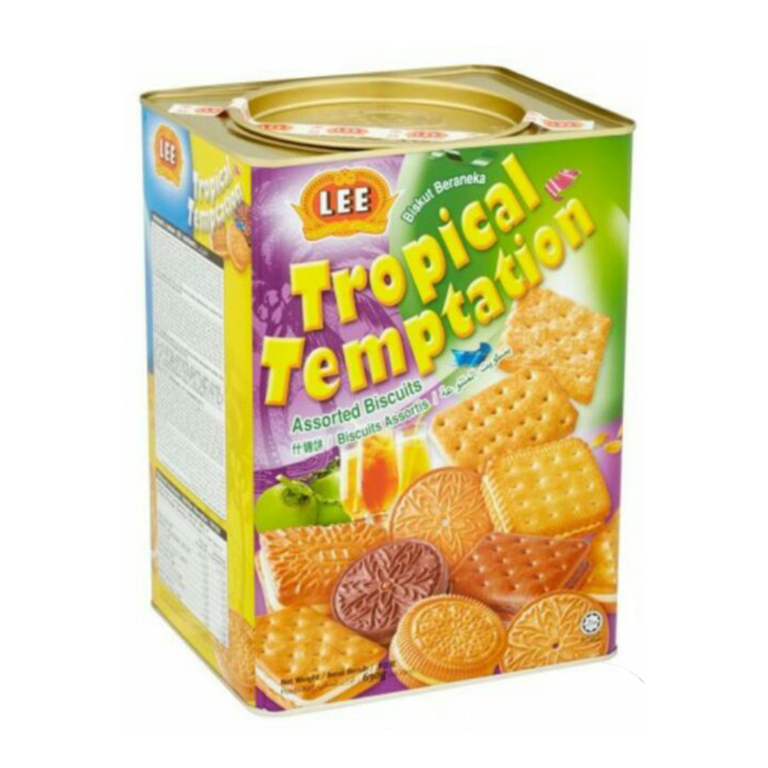 LEE TROPICAL ASSORTED BISCUIT 630G