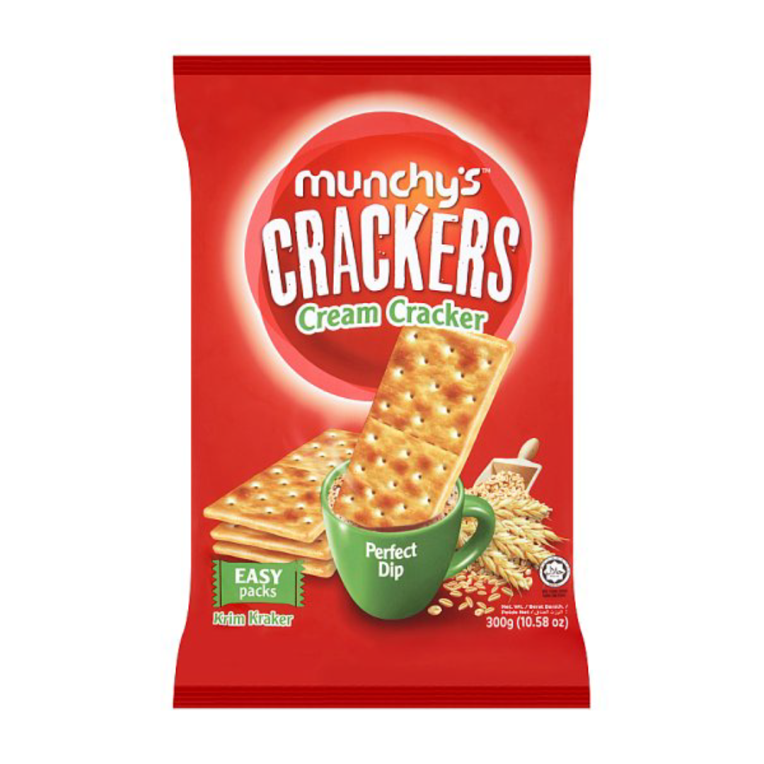 MUNCHY'S CREAM CRACKERS 300G