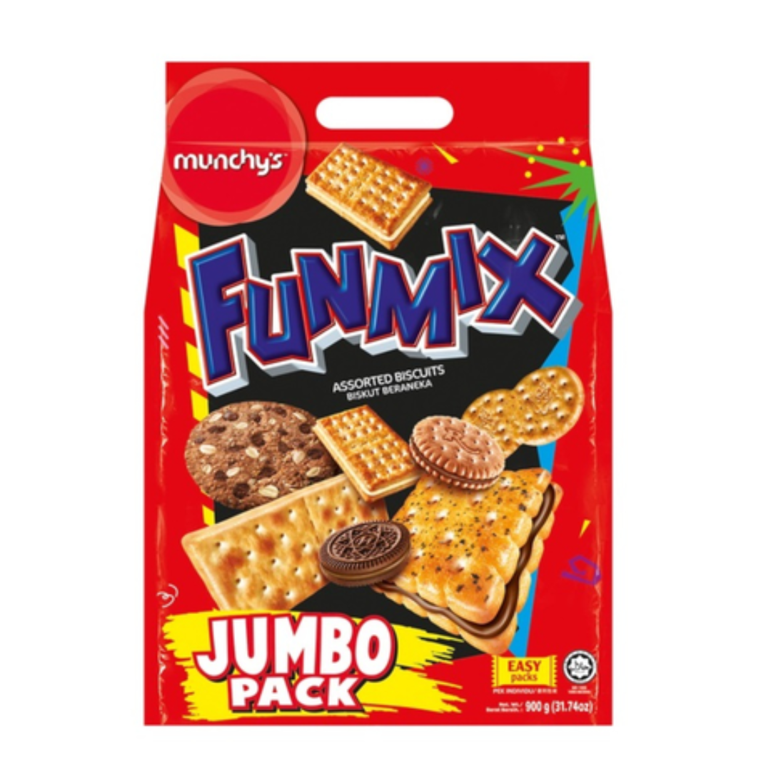 MUNCHY'S FUNMIX ASSORTED 900G