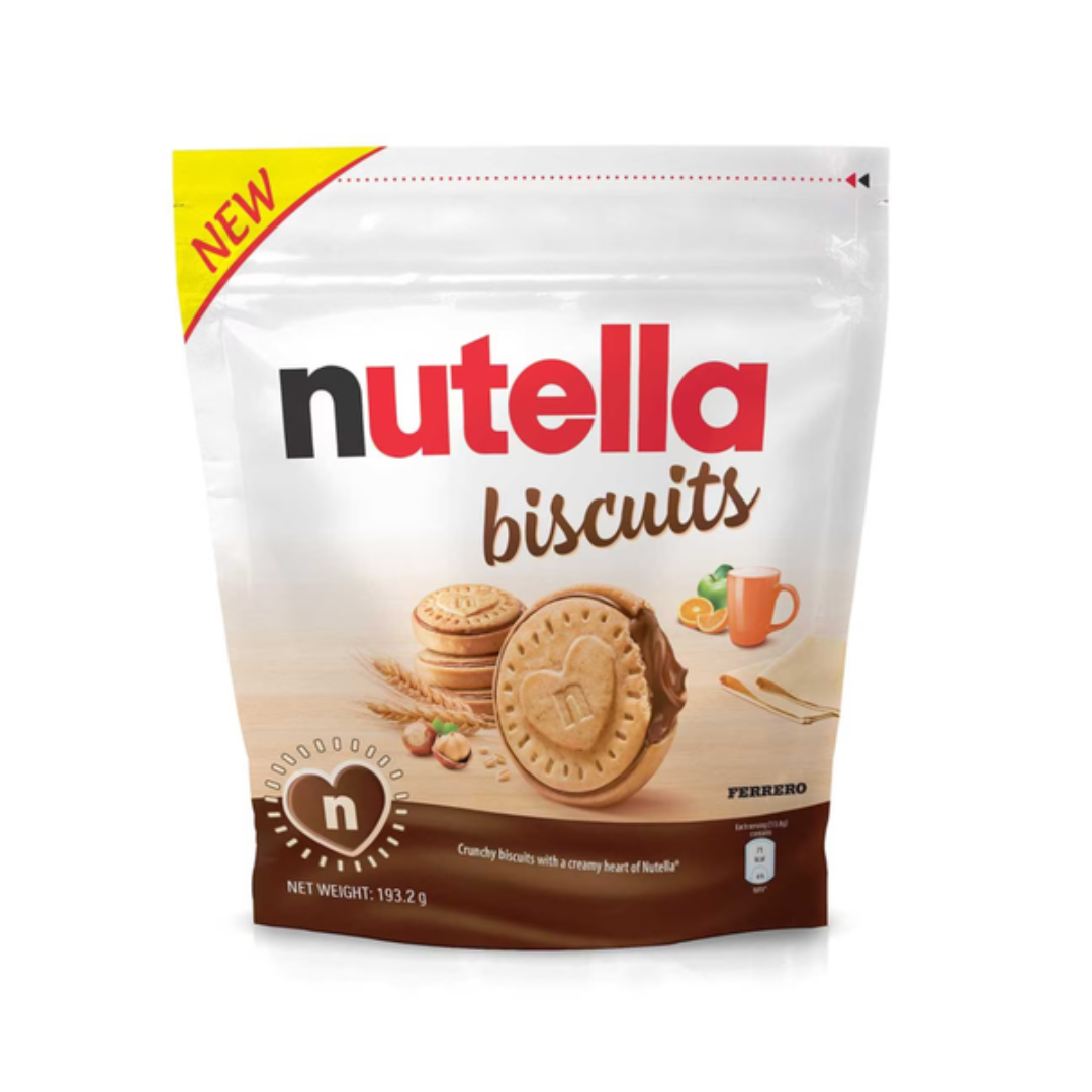 NUTELLA FERRERO BISCUITS 14'S X 193.2G