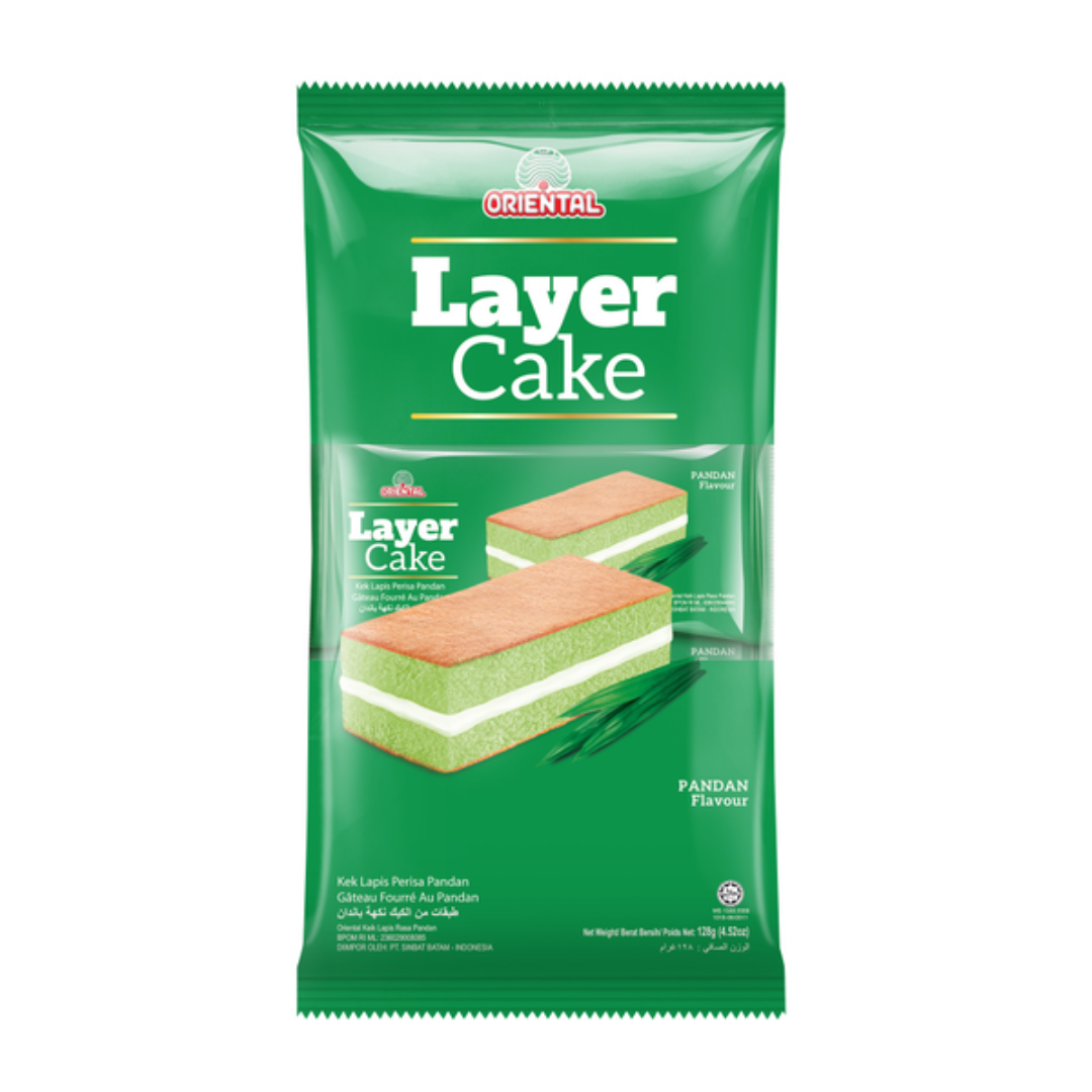 ORIENTAL PANDAN LAYER CAKE 8'S X 16G