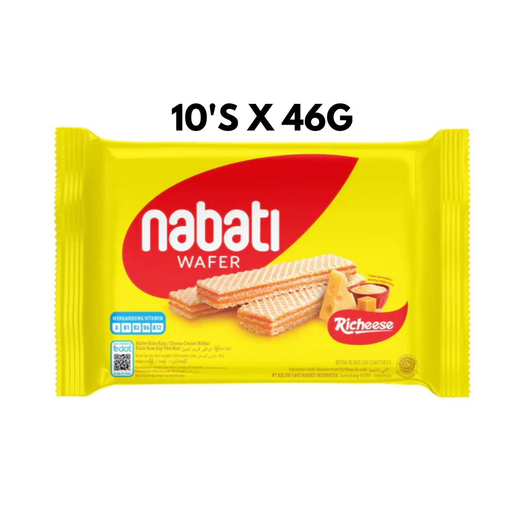 RICHEESE NABATI CHEESE WAFER 10'S X 46G