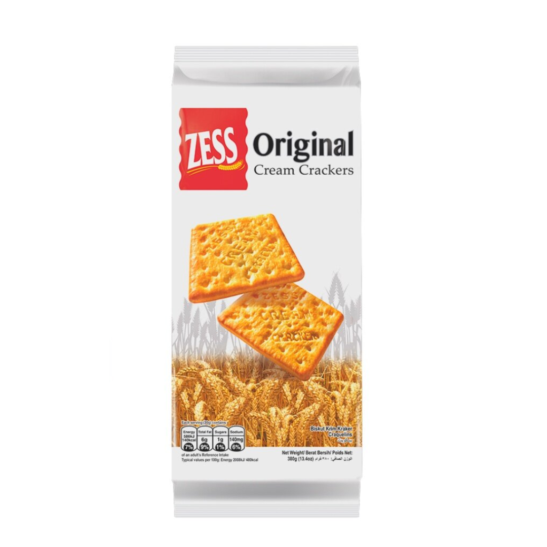 ZESS ORIGINAL CREAM CRACKERS 380G