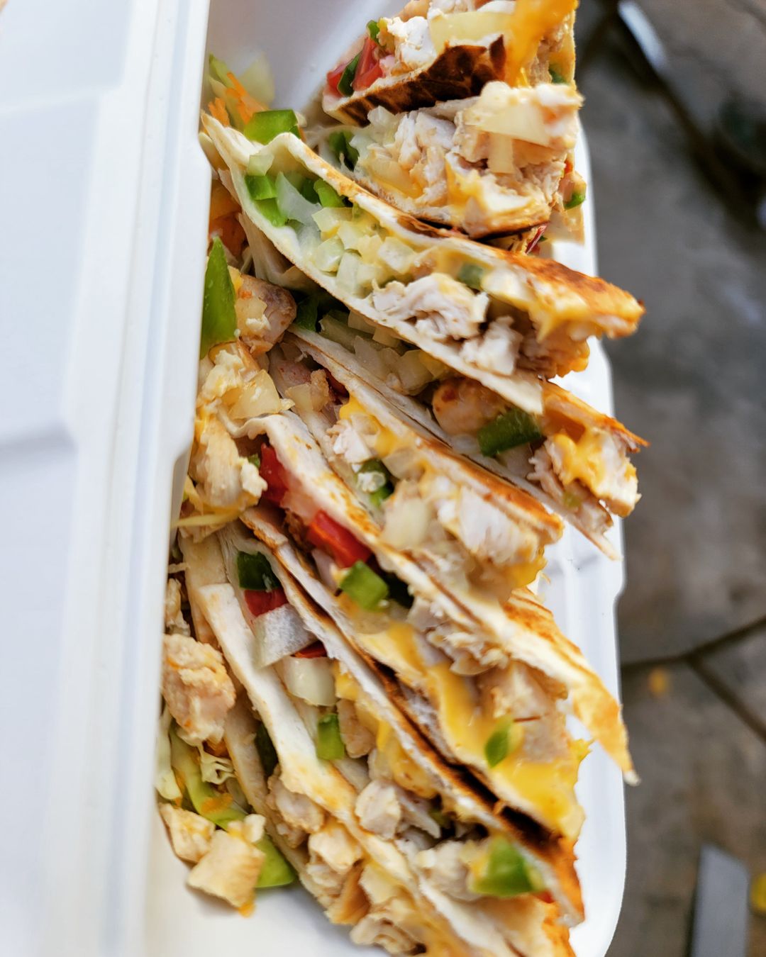 Chicken quesadilla 